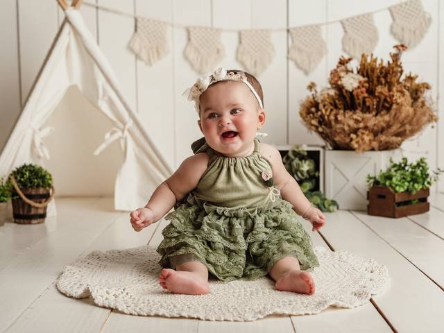 Ensaio Infantil de O TEMPO VOOU E A LAVINIA FEZ 9 MESES