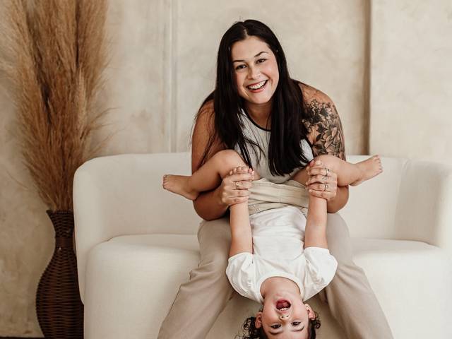 Ensaio de Familia de UM AMOR QUE TRANSBORDA - LETICIA E HELÔ - DIA DAS MÃES