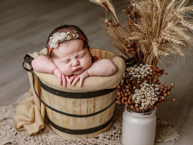 Newborn de MARIA CLARA - 18 DIAS