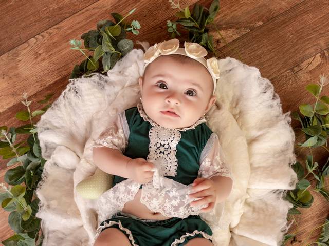 Ensaio Infantil de Livia 5 meses