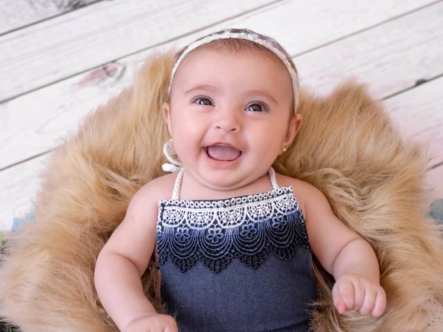 Ensaio Infantil de Livia 4 meses