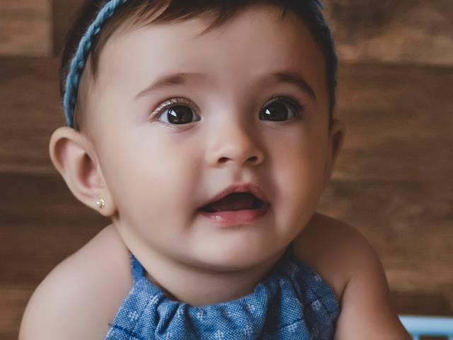 Ensaio Infantil de Livia 8 meses de amor