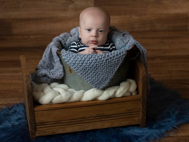 Ensaio Infantil de Heitor 3 meses