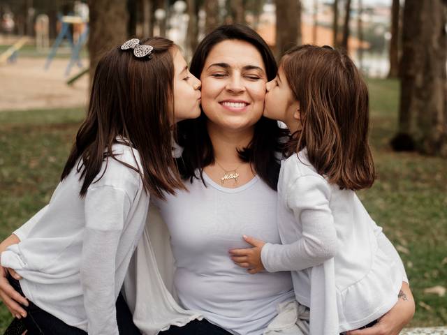 Ensaio de Familia de Eve Burkner, Laura e Paloma