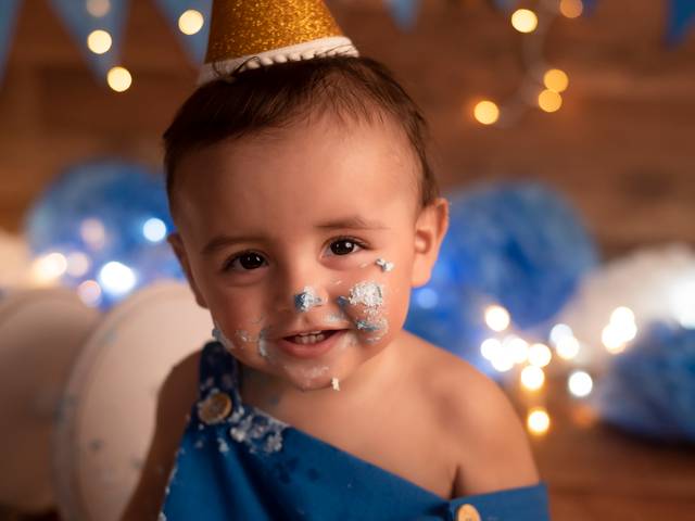 Ensaio Infantil de Smash The Cake Noah