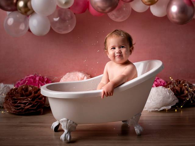 Ensaio Infantil de Heloisa - Ensaio splash