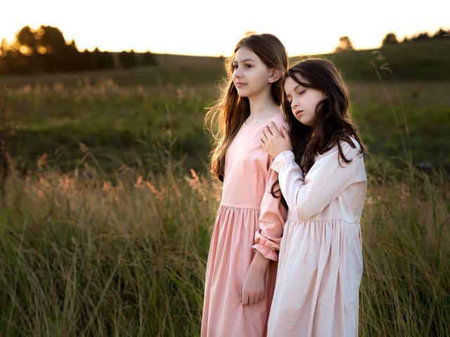 Ensaio Infantil de Sofia e Maria Eduarda .... uma amizade muito linda