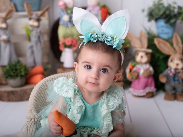 Ensaio Infantil de OLGA 7 meses