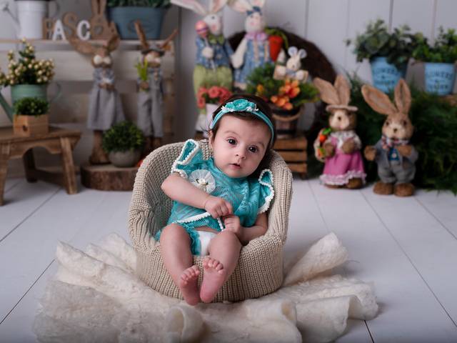 Ensaio Infantil de HELENA 3 meses