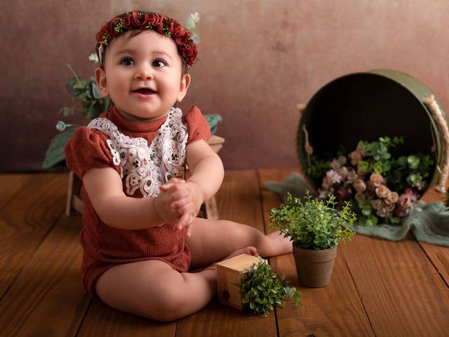 Ensaio Infantil de BETHINA 10 MESES