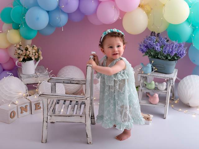 Ensaio Infantil de LARA SMASH THE CAKE