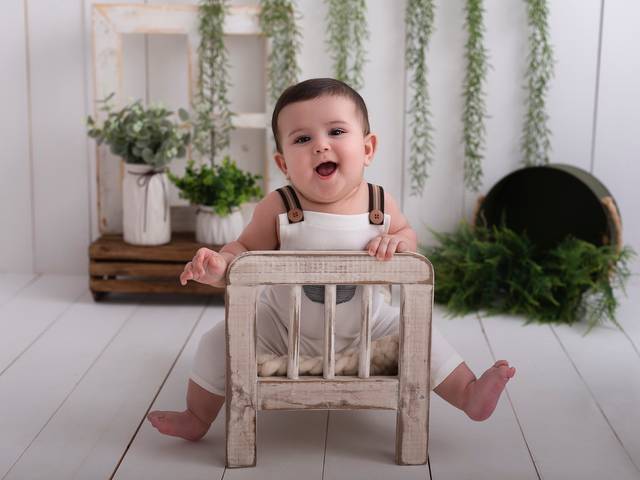 Ensaio Infantil de LORENZO 6 MESES