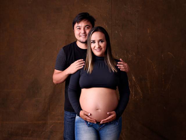 Gestante de A DOCE ESPERA DO VINICIUS - ISA E LUIS