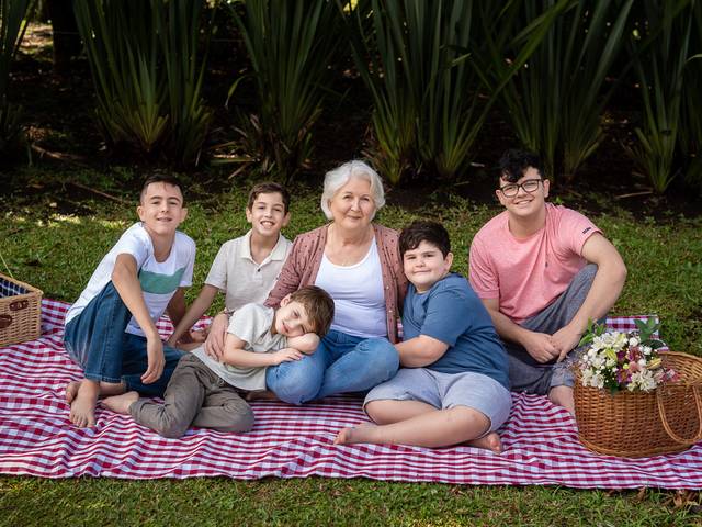 Ensaio de Familia de ROSE E FAMÍLIA - 70 ANOS