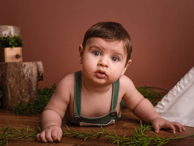 Ensaio Infantil de OTTO 8 MESES - ACOMPANHAMENTO MENSAL 