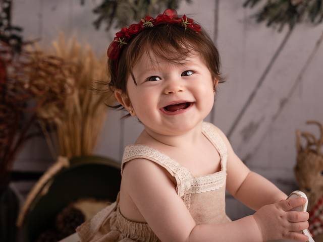 Ensaio Infantil de NATAL 2021 - REBECA 10 MESES