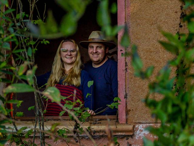 Ensaio de casal de Janine + Marcielo