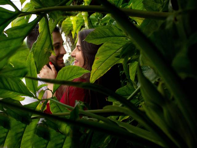 Ensaio de casal de Lauren + Léo