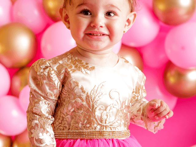 Smash Cake de Princesa Gabi 1 aninho