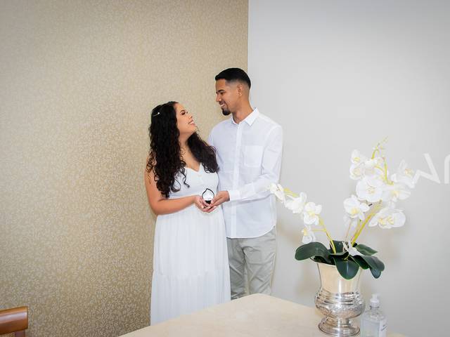 Casamento civil de Casamento de Larissa Rodrigues e Lucas Santos
