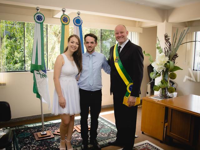 Casamento civil de Casamento civil de Jéssica e Augusto