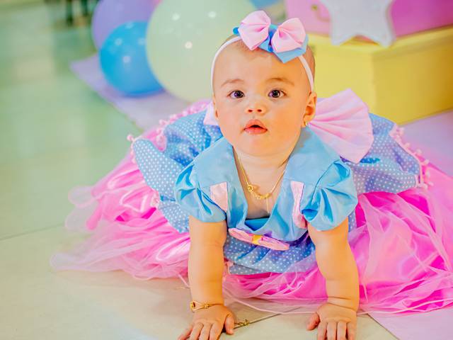 Festa Infantil de Festa de aniversário de 1 ano de Sofia