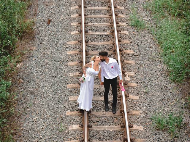 Ensaio de casais de Ensaio de Erica e Diekison 