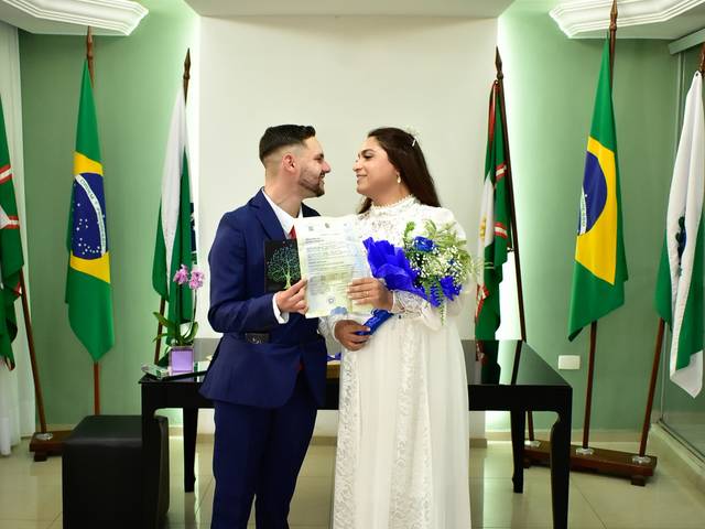 Casamento civil de Casamento civil de Ana e Ewerton