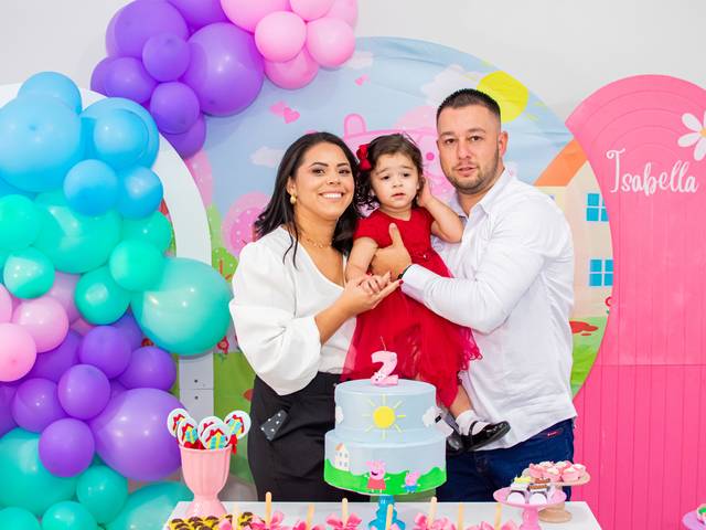 Festa Infantil de Anivesário de 2 anos de Isabella