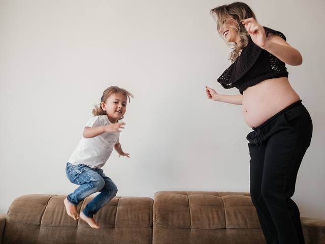 Gestantes de Andreia, Marcos e Marina esperando o Rafael