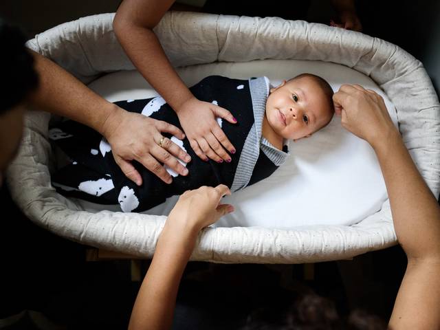 Em Família de Mariano com um mês e meio - acompanhamento