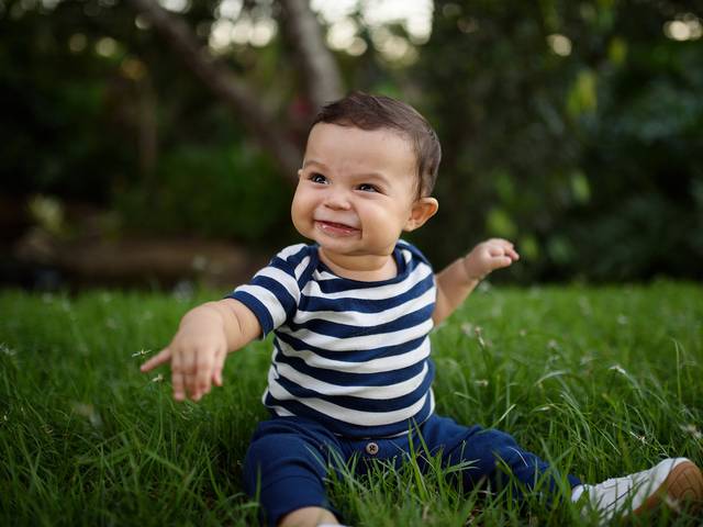 Em Família de Miguel 9 meses