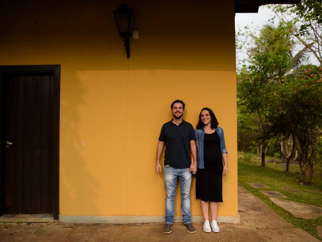 Gestantes de Erica e Lucas