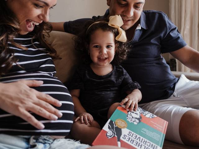 Gestantes de Taísa esperando a Melissa