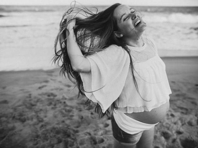 Gestantes de Vanusia, Javé e Olavo esperando a Olívia