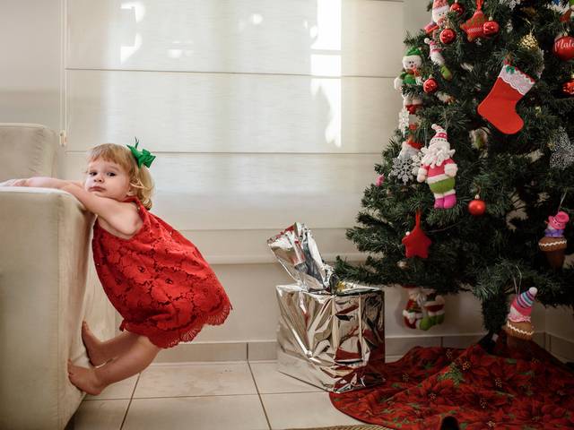 Em Família de Natal da família Gallo