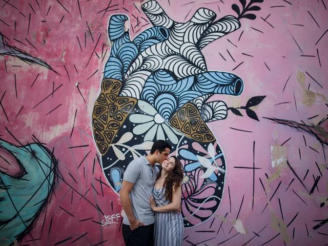 Casais de Lu e Arthur