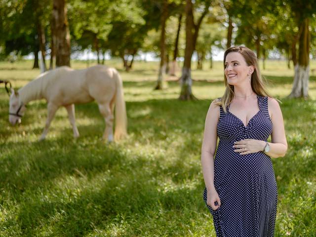 Gestantes de Karol e Leandro esperando o João Ricardo
