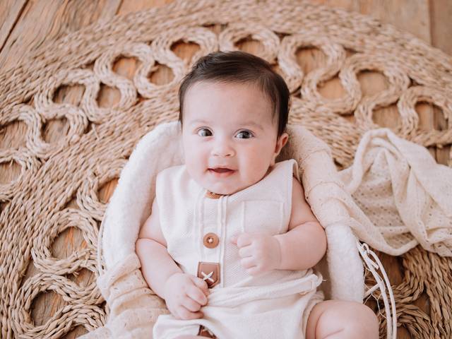 Ensaio infantil de José Augusto 3 meses