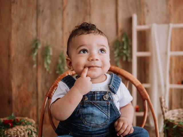 Ensaio infantil de Pedro 9 meses