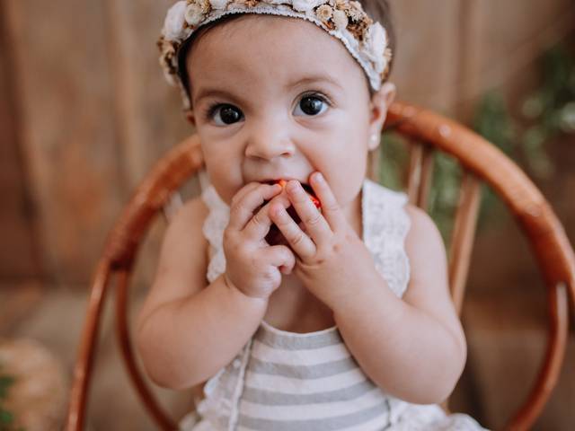 Ensaio infantil de Ana Luiza 9 meses