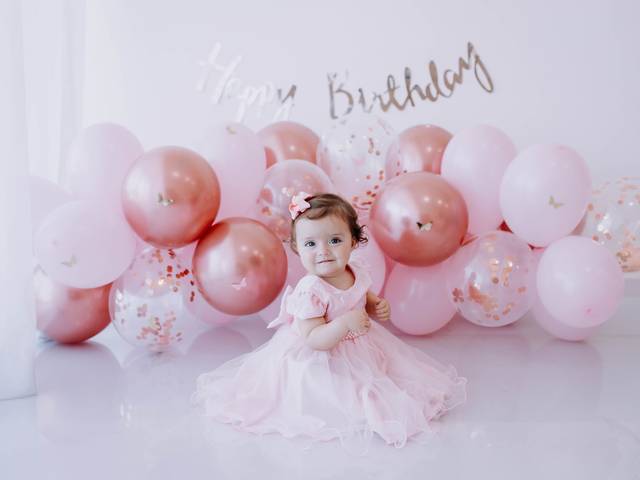 Smash the Cake  de Lavínia 1 aninho 