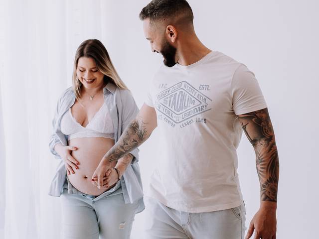 Gestante de Doce espera Lívia