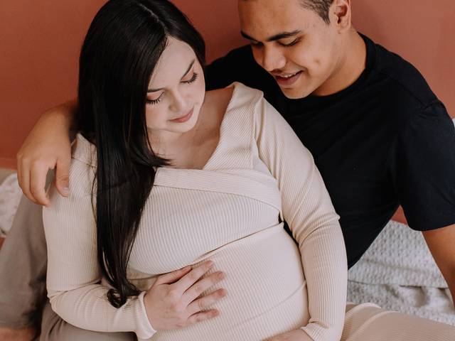 Gestante de Doce espera Enrico 