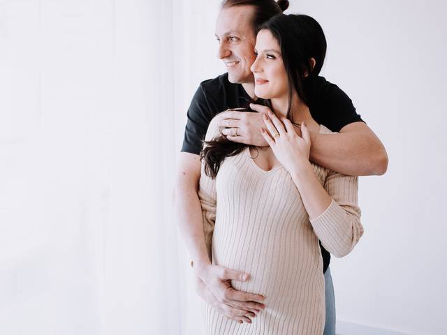 Gestante de Doce espera Mathias 