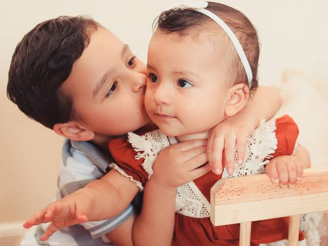 Ensaio infantil de Smash the fruit