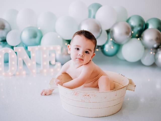 Ensaio infantil de Smash the cake Gabriel