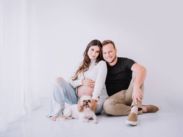 Gestante de À espera do Luiz Henrique 