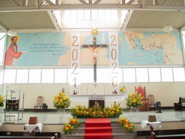 Missa de Missa Abertura Jubileu 5 anos Paróquia São Paulo Missionario