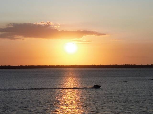 Quadros de Ao por do Sol